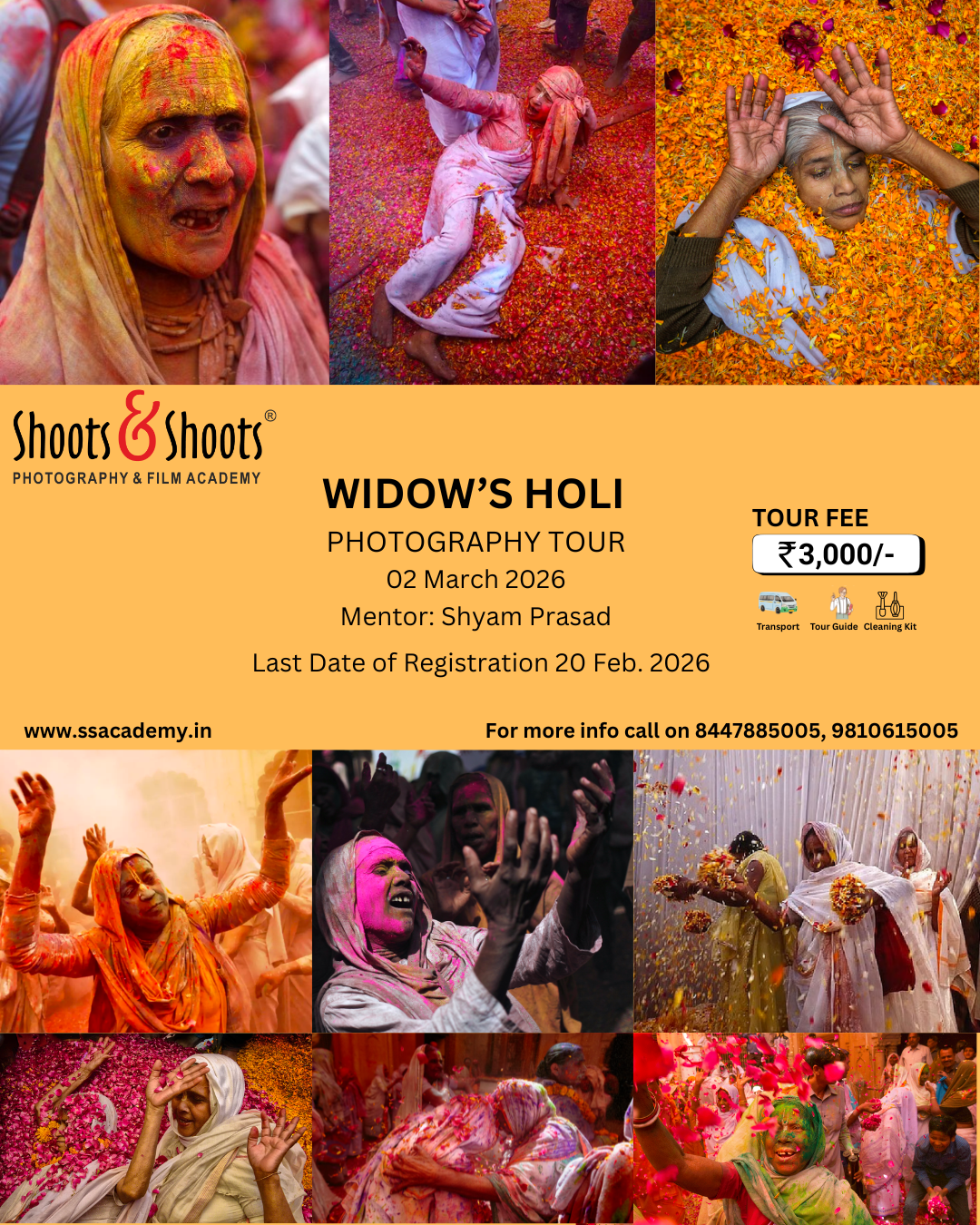 Vrindavan Widow's Holi